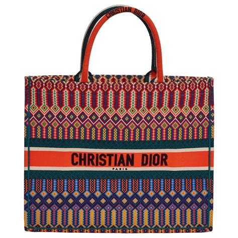 christian dior tote bag orange|christian dior tote bag personalized.